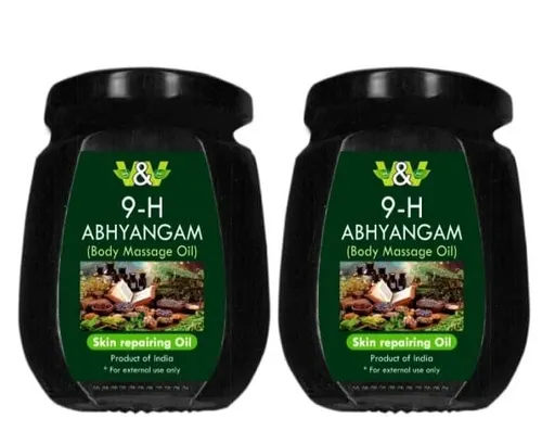 9-HERBS ABHYANGAM OIL